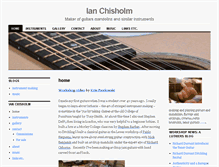 Tablet Screenshot of ianchisholm.co.uk